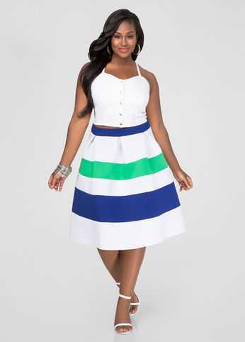 Tri-Color Neoprene Skirt