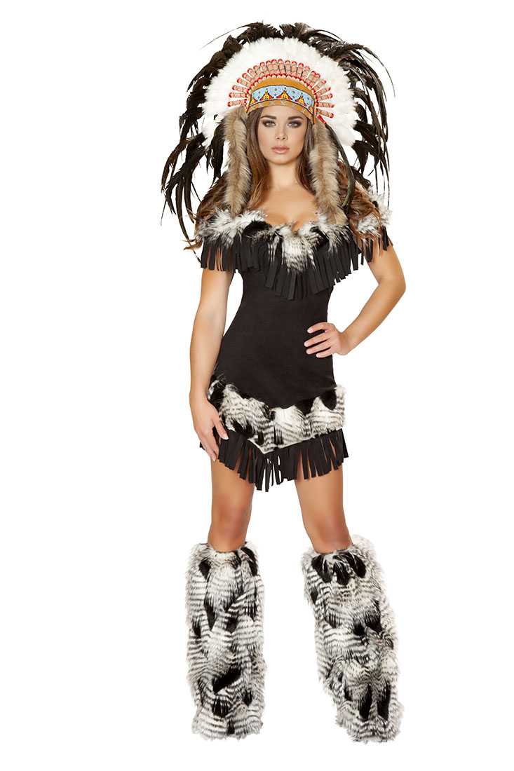 Black 1Pc Cherokee Princess