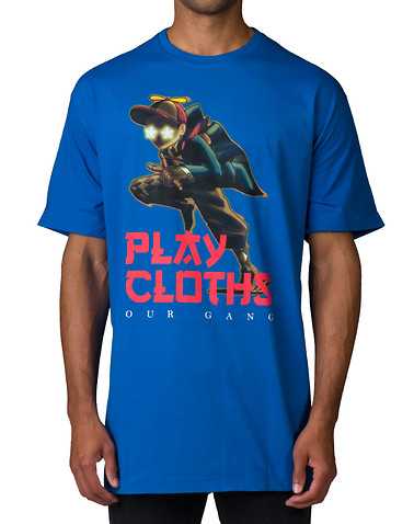 PLAY CLOTHS MENS Blue Clothing / Tops
