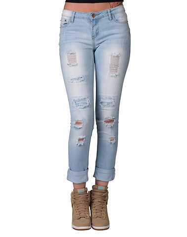 ESSENTIALS WOMENS Blue Clothing / Jeans