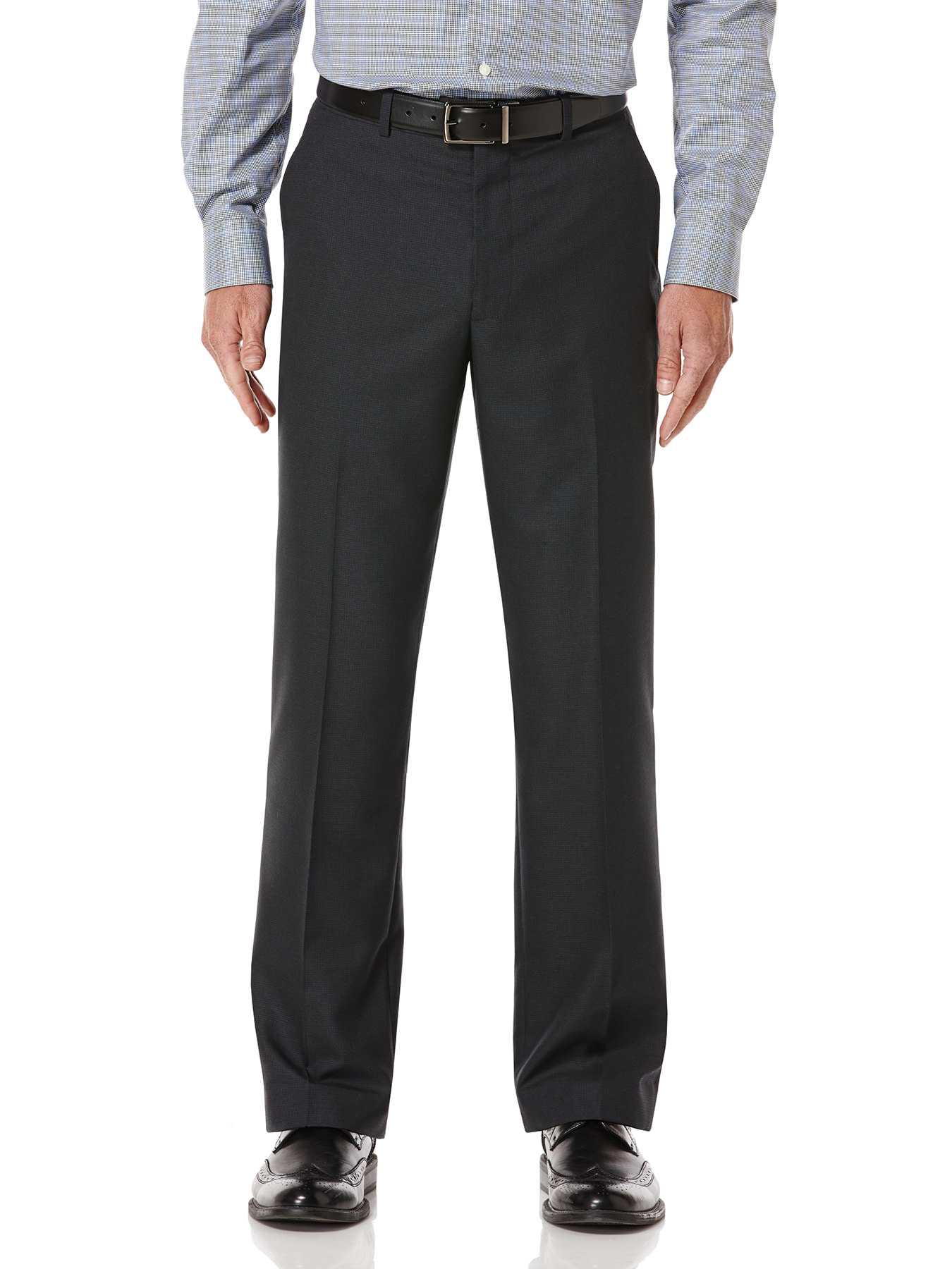 Perry Ellis Modern Fit Tonal Check Portfolio Pant