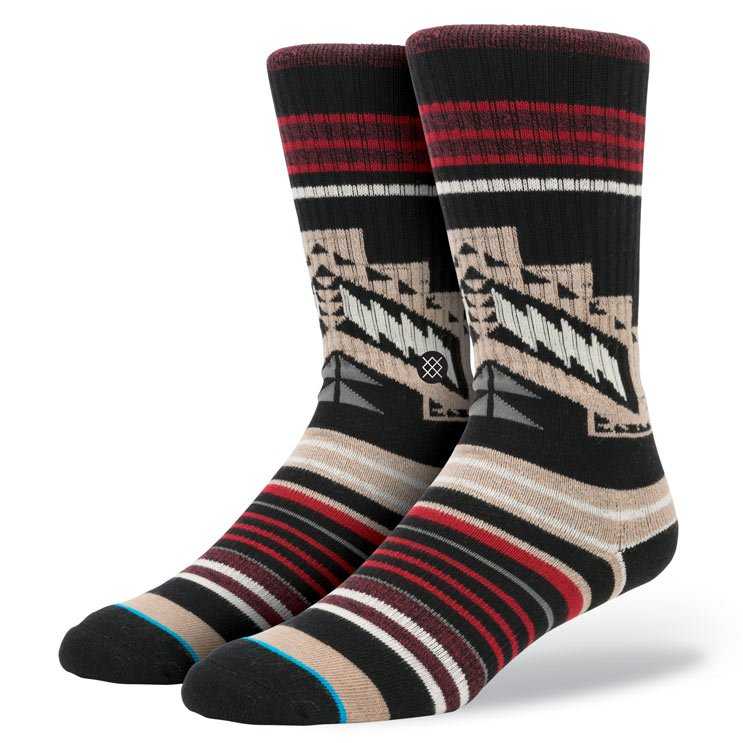 Stance Hawkins 2 BLK L/XL CLASSIC CREW Socks