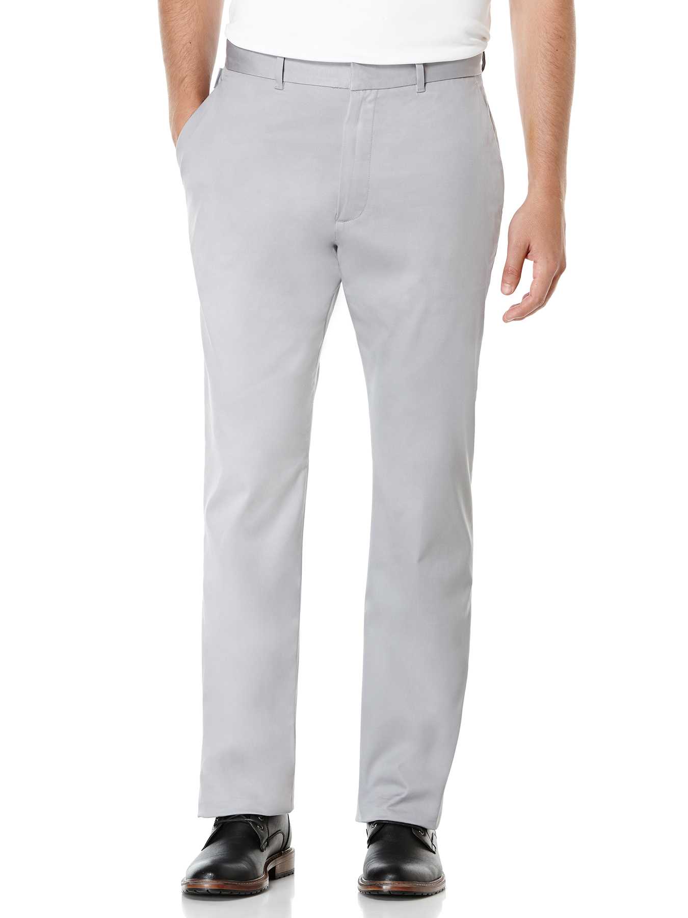 Perry Ellis Flat Front Twill Pant