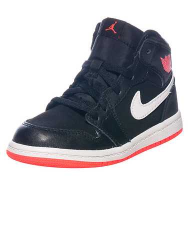 JORDAN GIRLS Black Footwear / Sneakers 4C