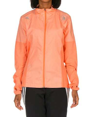 adidas WOMENS Orange Clothing / Light Jackets M
