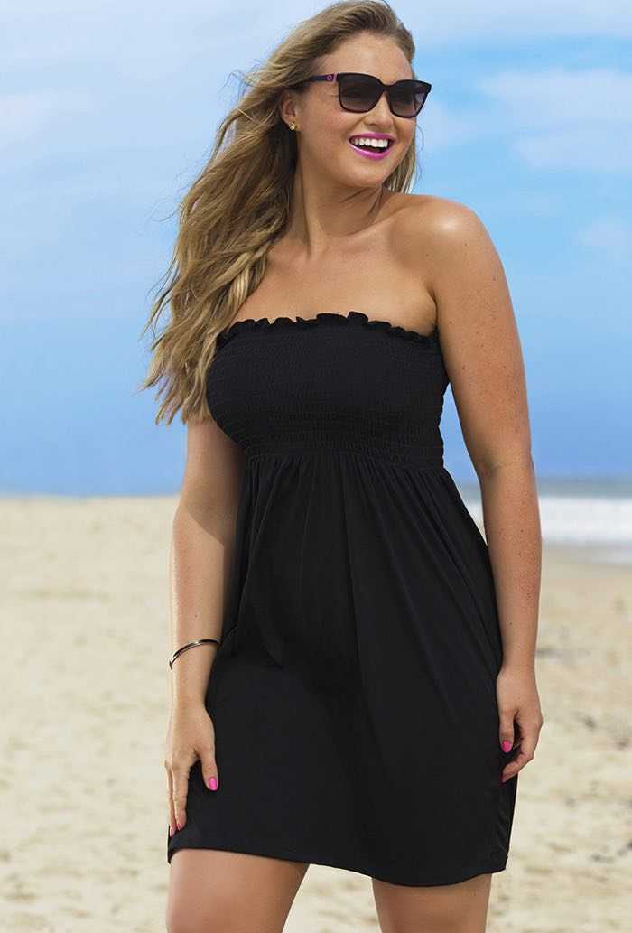 Black Smocked Dress
