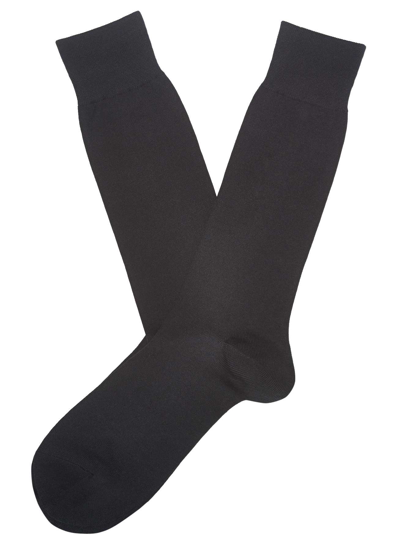 Perry Ellis Microfiber Luxury Flat Knit Sock
