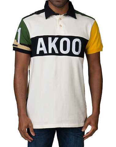 A.K.O.O. MENS White Clothing / Tops XXL