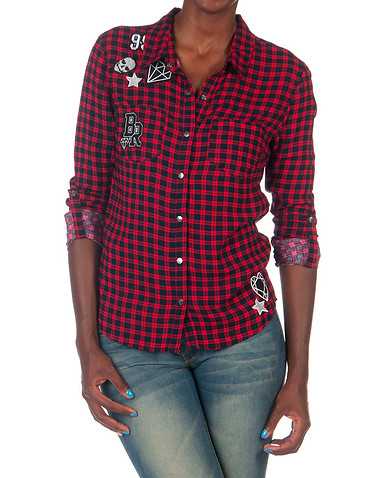 LA BELLE ROC WOMENS Red Clothing / Tops S
