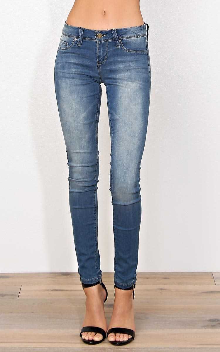 YMI Chanelle Skinny Jeans - Tinted Wash in Size by Styles For Less