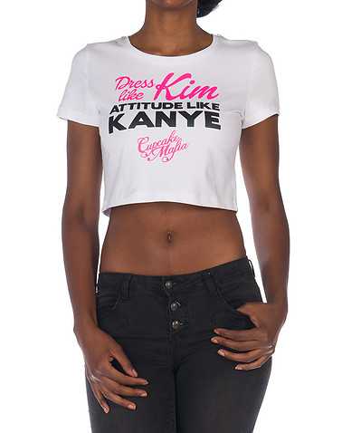 CUPCAKE MAFIA WOMENS White Clothing / Tops