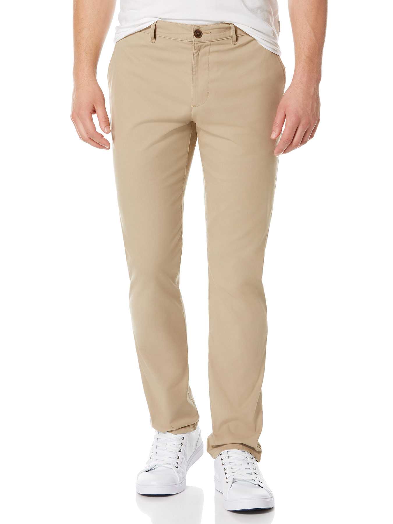 Perry Ellis Slim Fit Compact Twill Chino Pant