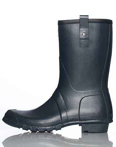 HUNTER MENS Navy Footwear / Boots 13