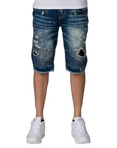 DECIBEL MENS Blue Clothing / Denim Shorts