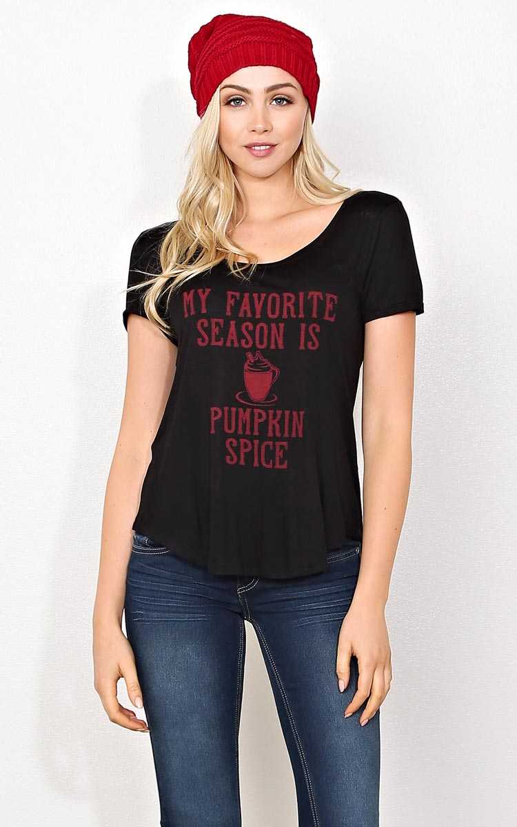 MY FAVORITE SEASON Knit Top - - Black in Size by Styles For Less