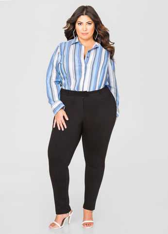 Skinny Ankle Ponti Pant