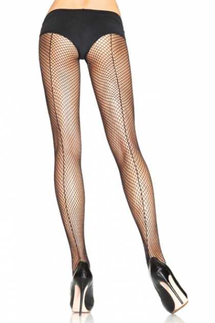 Black Fishnet Pantyhose Hosiery