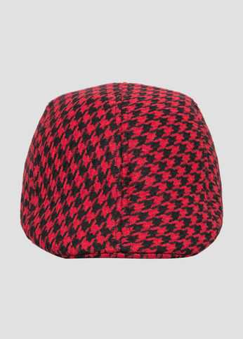 Houndstooth Cabbie Hat