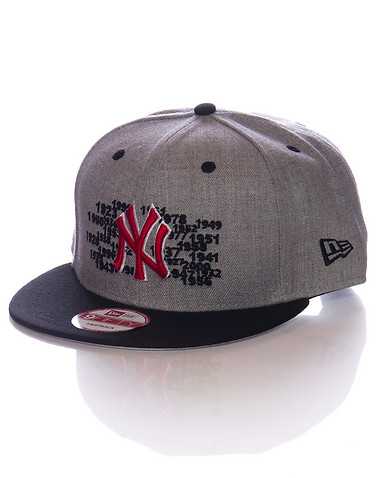 NEW ERA MENS Grey Accessories / Caps Snapback One Size