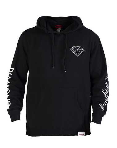 DIAMOND SUPPLY COMPANY MENS Black Clothing / Hoodies XL