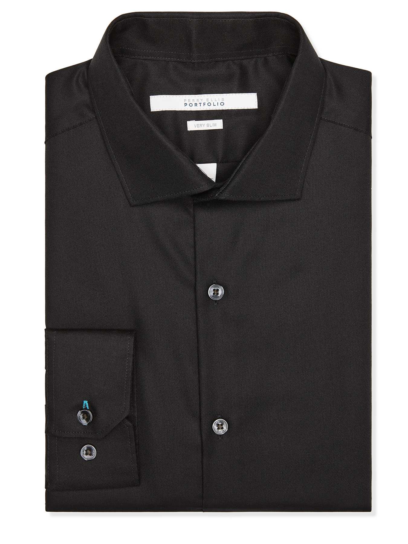 Perry Ellis Very Slim Solid Oxford Dress Shirt