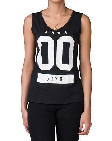 NIKE WOMENS Black Clothing / Tank Tops