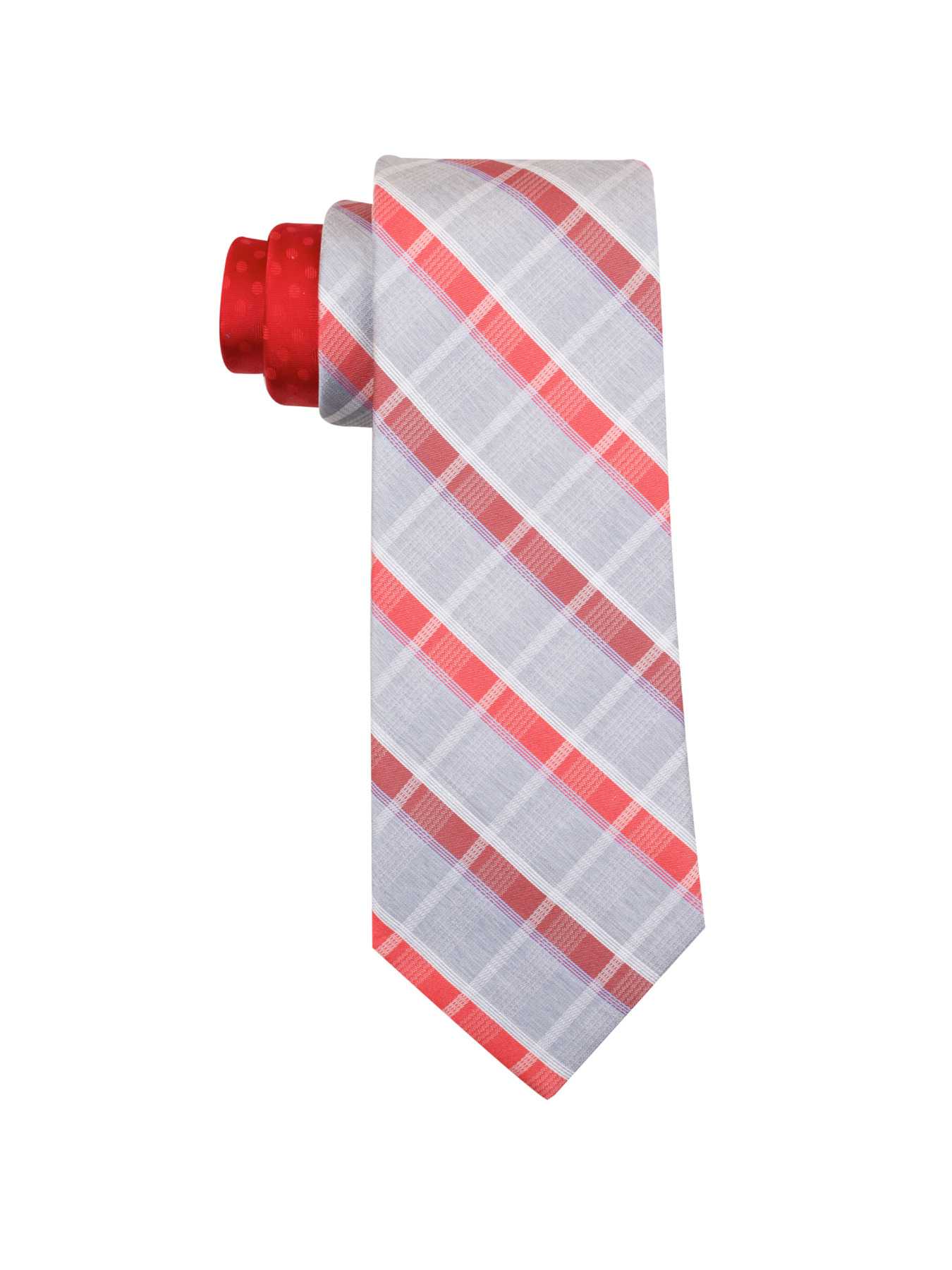 Perry Ellis Riperton Plaid Silk Tie