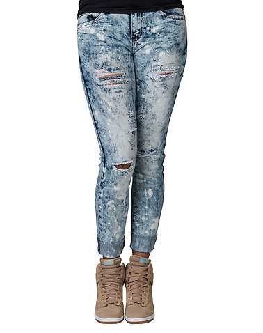 ESSENTIALS WOMENS Blue Clothing / Jeans