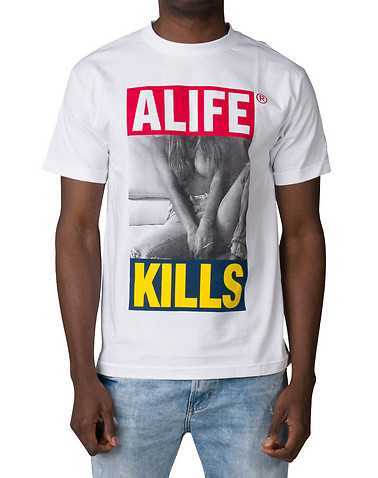 ALIFE MENS White Clothing / Tops S