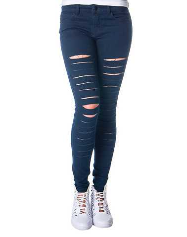 BOOM BOOM JEANS WOMENS Dark Blue Clothing / Jeans