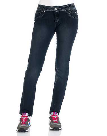 ESSENTIALS WOMENS Dark Blue Clothing / Jeans