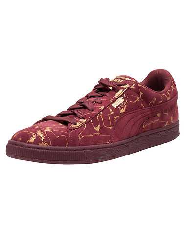 PUMA MENS Burgundy Footwear / Sneakers
