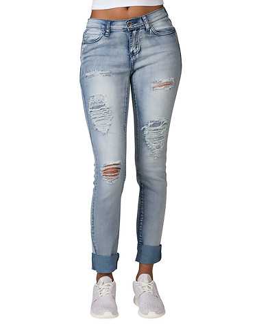 ESSENTIALS WOMENS Blue Clothing / Jeans
