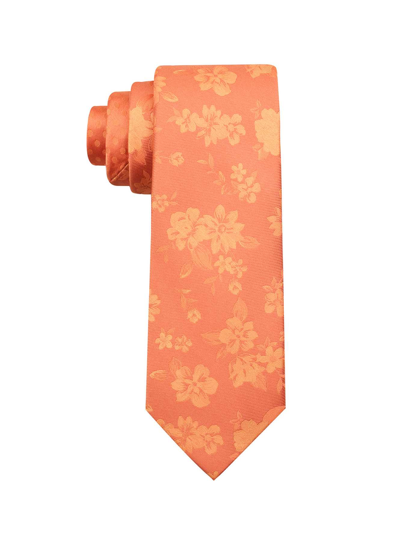 Perry Ellis Parker Floral Silk Tie