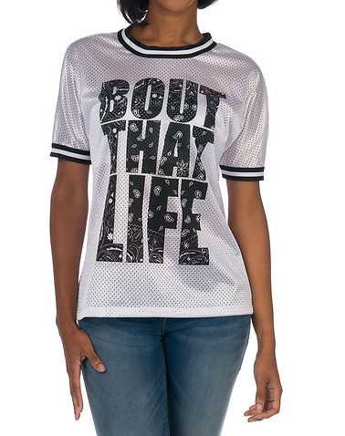 ESSENTIALS WOMENS White Clothing / Tops L