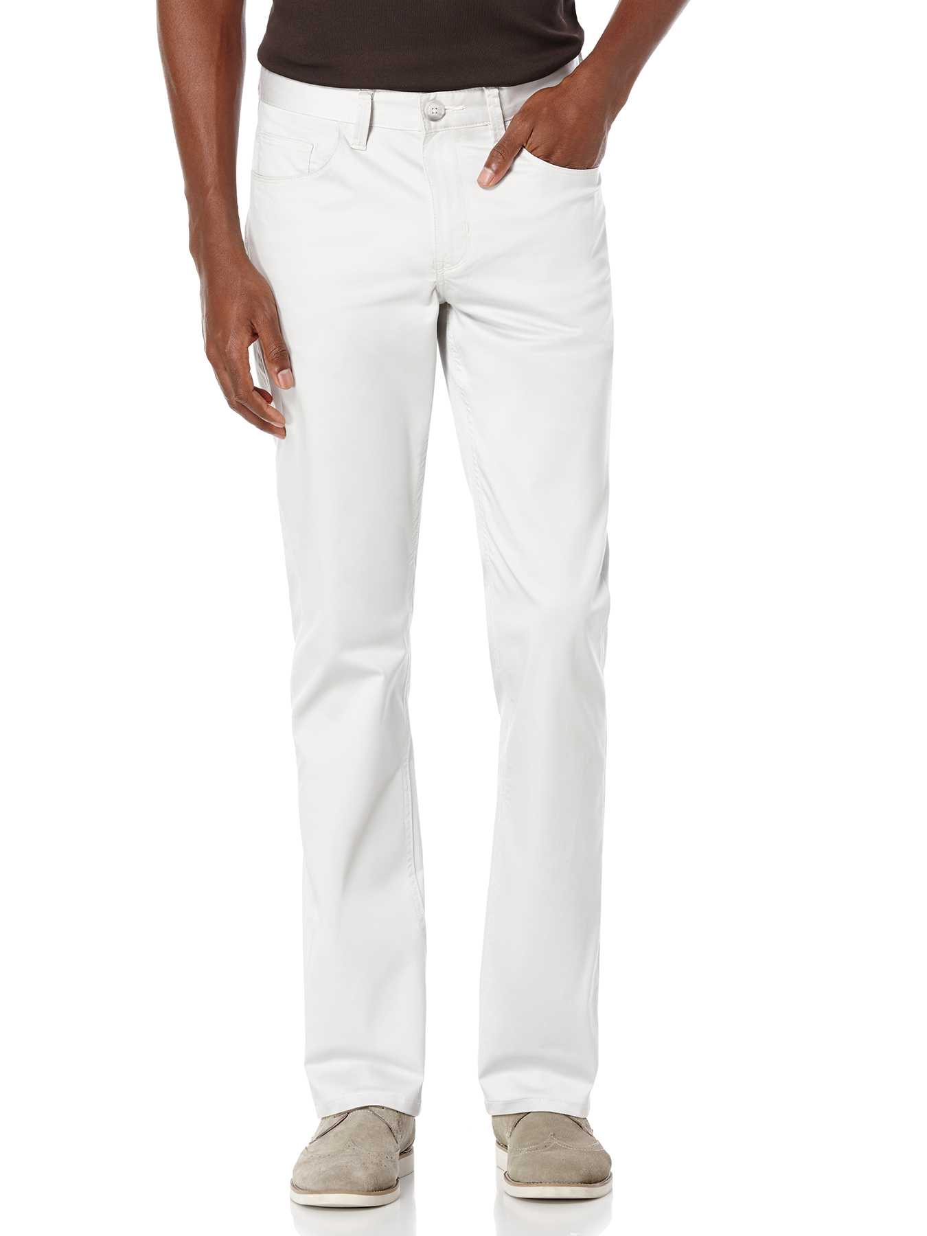 Perry Ellis Slim Fit Stretch Satin Denim