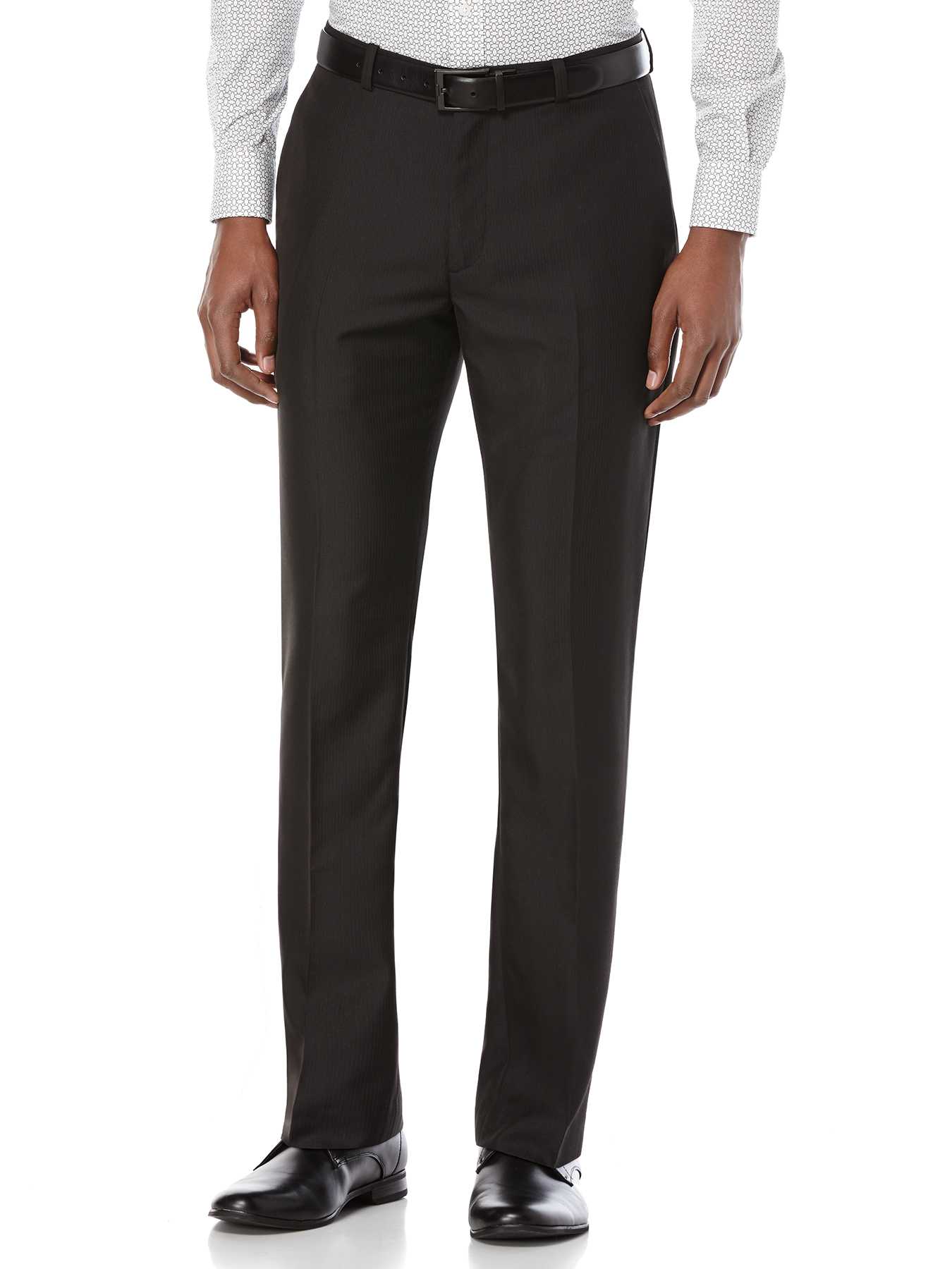 Perry Ellis Slim Fit Stripe Twill Suit Pant