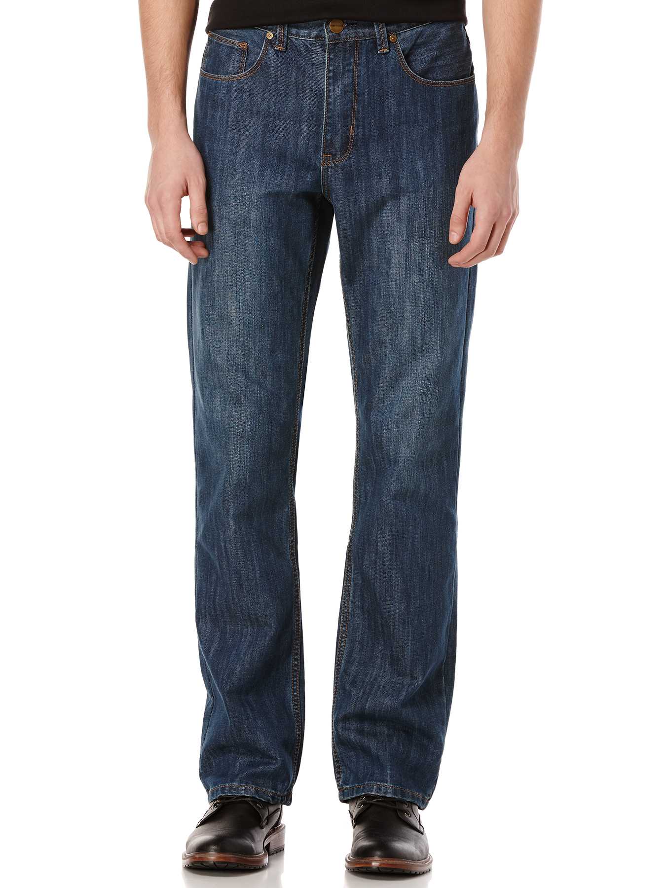 Perry Ellis Straight Fit Medium Wash Denim