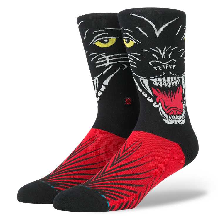 Stance Black Panther RED M KLAY THOMPSON Socks