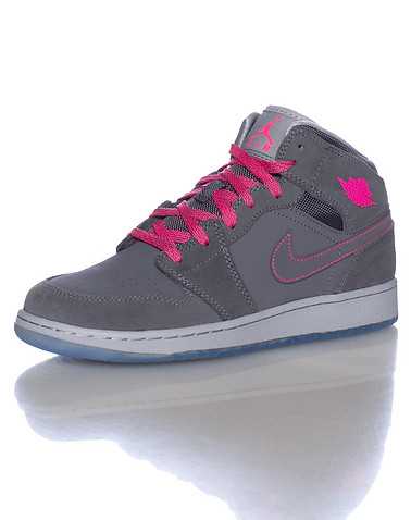 JORDAN GIRLS Grey Footwear / Basketball 5.5Y
