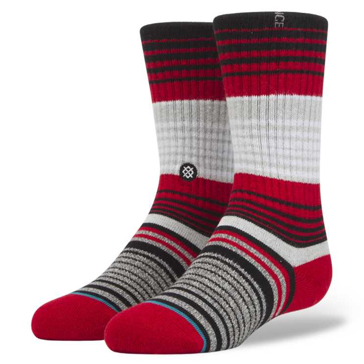 Stance Cardinal Boys RED M Boys Socks