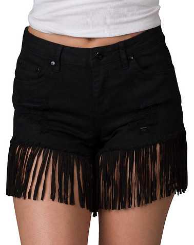 ESSENTIALS WOMENS Black Clothing / Casual Shorts 3