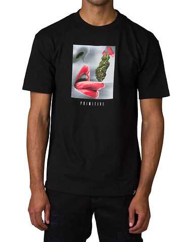 PRIMITIVE MENS Black Clothing / Tops