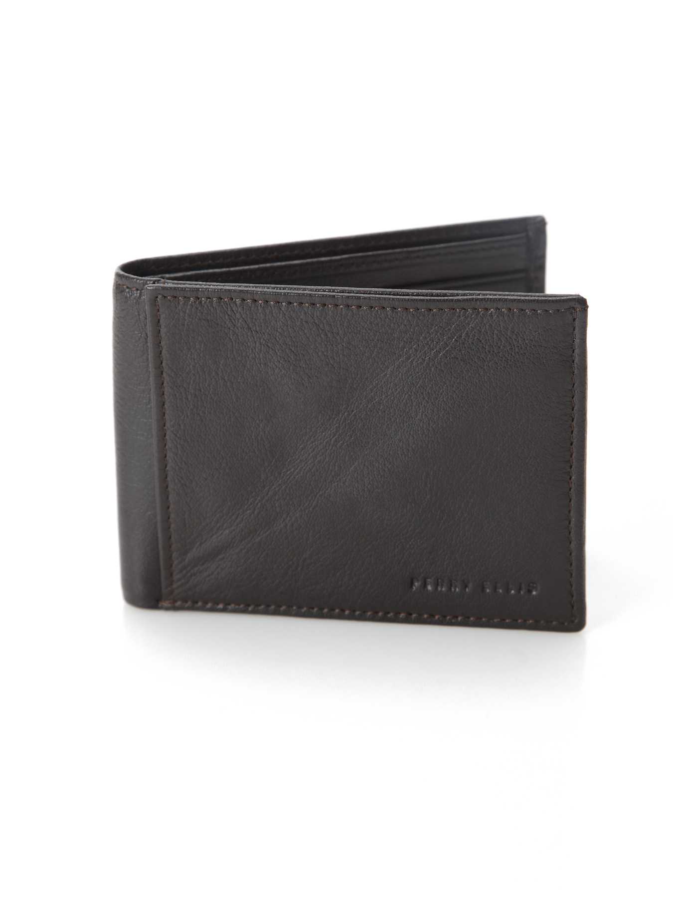 Perry Ellis Kansas Snap Bifold Wallet