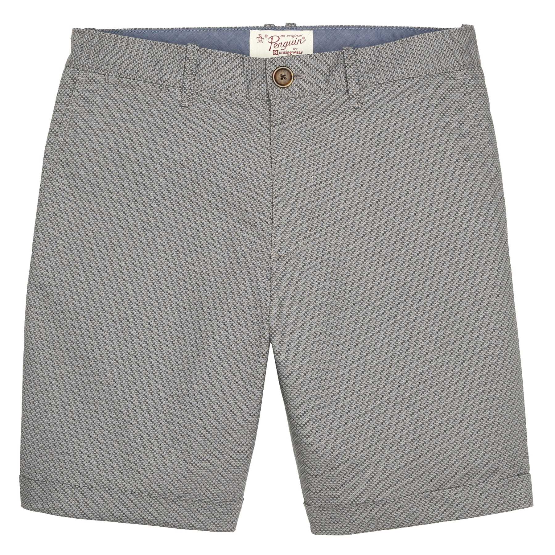 Original Penguin MICRO TEXTURE CUFFED SHORT
