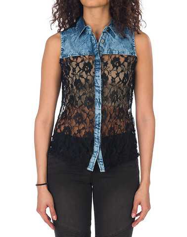 ESSENTIALS WOMENS Black Clothing / Tops S