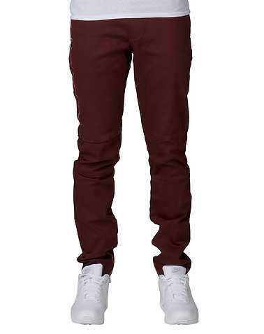 EMBELLISH MENS Burgundy Clothing / Pants