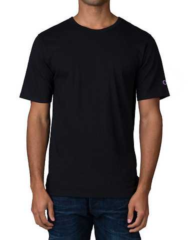 CHAMPION MENS Black Clothing / Tops