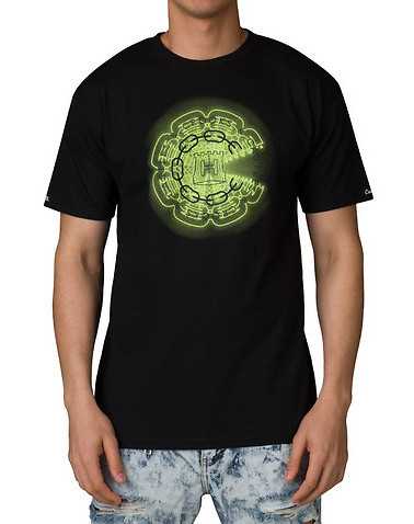 CROOKS AND CASTLES MENS Black Clothing / Tops