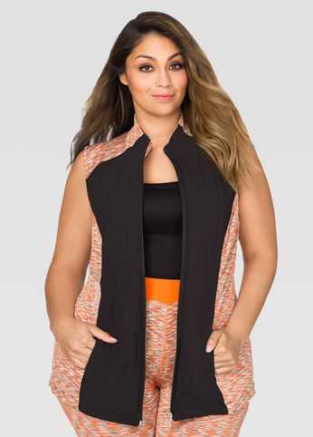 Quilted Space Dye Active Vest